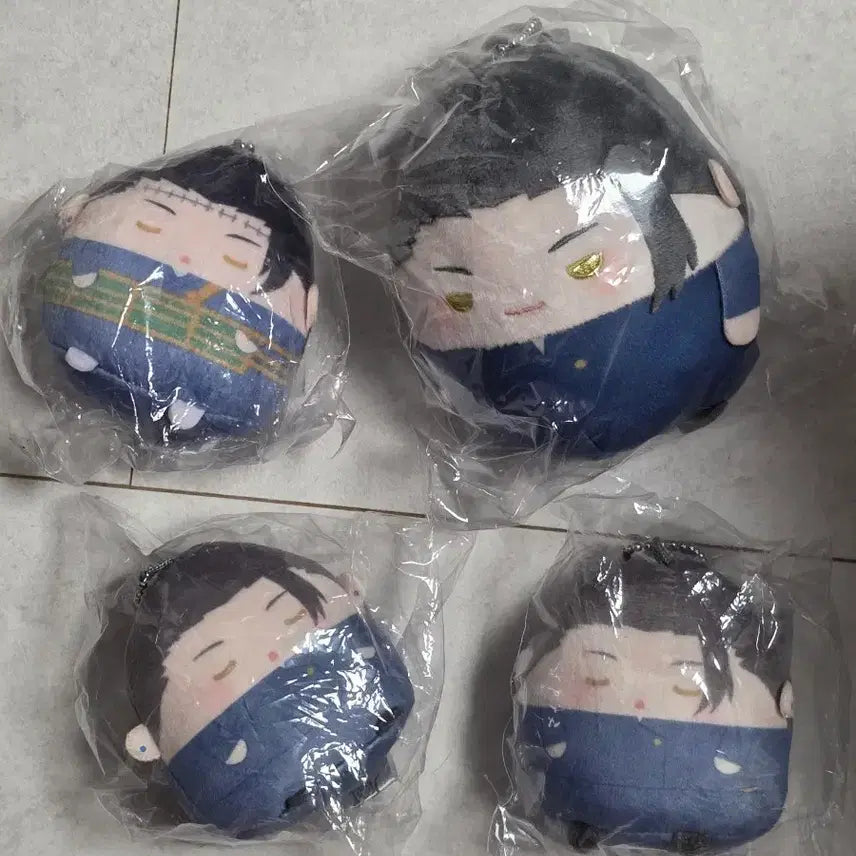 [BUNJANG] Jujutsu Kaisen Suguru Geto Fuwakuji D Prize E Prize Plush Set (Sealed) / 주술회전 게토 후와쿠지 D상 E상 일괄판매 (미개봉)