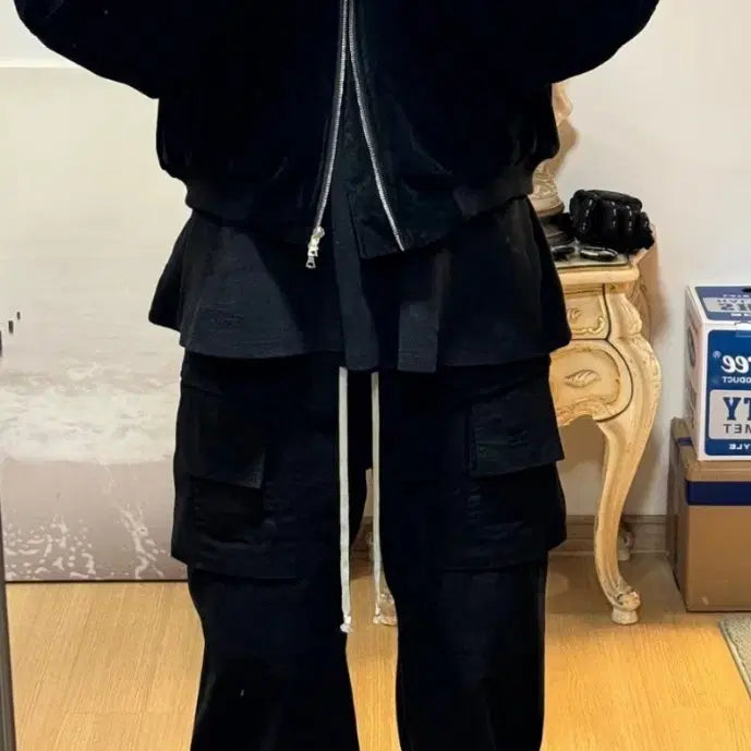 [SOLD OUT] 에모스탠스클럽 벨벳 봄버 os
