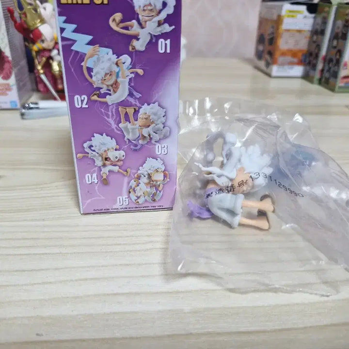 [BUNJANG] One Piece World Collectable Nika Luffy Gear 5 Figure (Unsealed) / 개봉 원피스 피규어 월드 콜렉터블 니카 루피 기어5