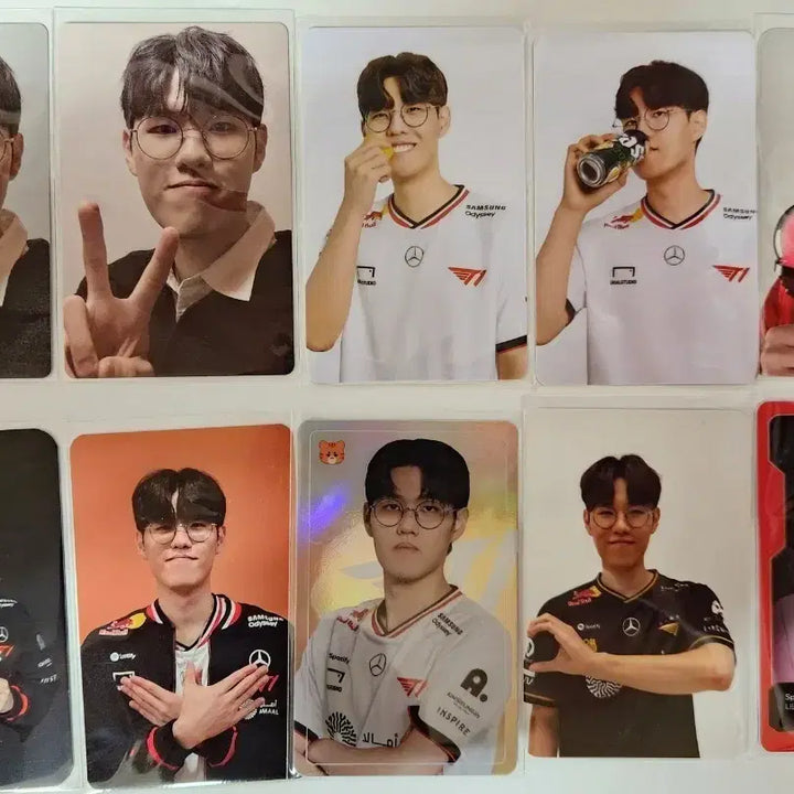 [BUNJANG] T1 Faker Photocard, Sticker, Coaster Set / T1 티원 오너 포카, 띠부, 코스터 세트