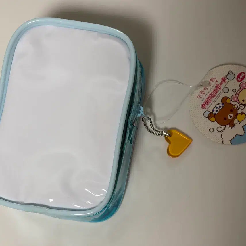 [BUNJANG] Rilakkuma Onsen PVC Pouch Keychain (Korilakkuma) / 리락쿠마 온천 pvc 파우치 키링 코리락쿠마