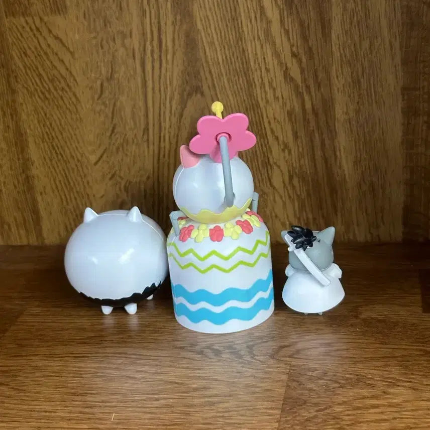 [BUNJANG] The Battle Cats Bandai Official Gacha Figures 3-Piece Bundle Set / 냥코대전쟁 반다이 공식 가챠 피규어 3종 일괄