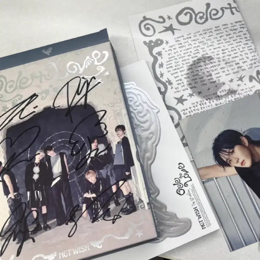 [BUNJANG] NCT WISH Ode to Love Signed Album / NCT WISH Ode to Love 사인앨범