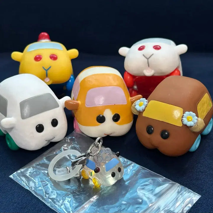[BUNJANG] Morucca Mjilusi &amp; Korokoro Friends 5-Piece Set / 뿌이뿌이 모루카 메지루시+코로코로 프렌즈 5개 세트
