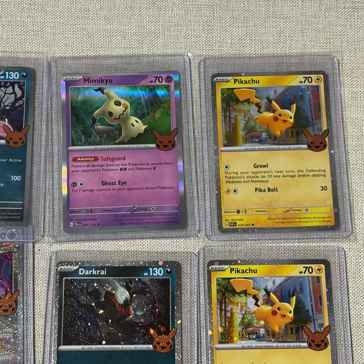 [BUNJANG] Pokemon Halloween Bundle Set Phantom, Pikachu, Darkrai, Barraskewda, Mimikyu / 포켓몬 일괄 판매 할로읜 팬텀, 피카츄, 다크라이, 날치머, 따라큐