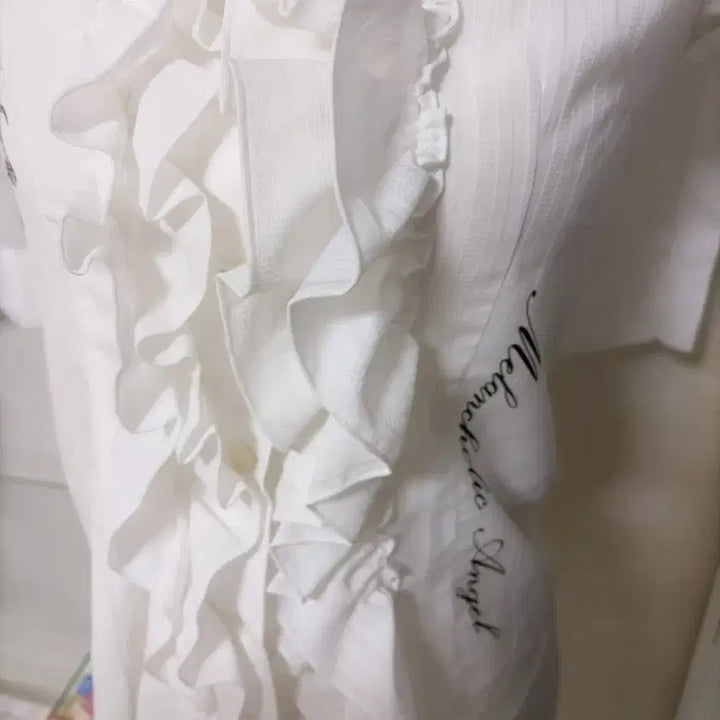 [BUNJANG] Frill Short Sleeve Blouse / 히메갸루 라떼갸루 로걀 달천깔 핀터 프릴 블라우스 페어리 공겜여주
