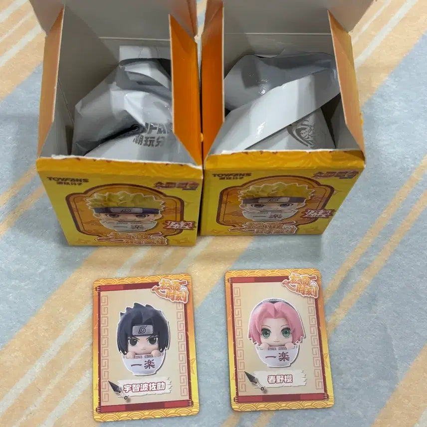 [BUNJANG] Naruto Ichiraku Ramen Time Series Sasuke Sakura Figure Set / 나루토 이치라쿠라멘 타임 시리즈 사스케 사쿠라 피규어 일괄