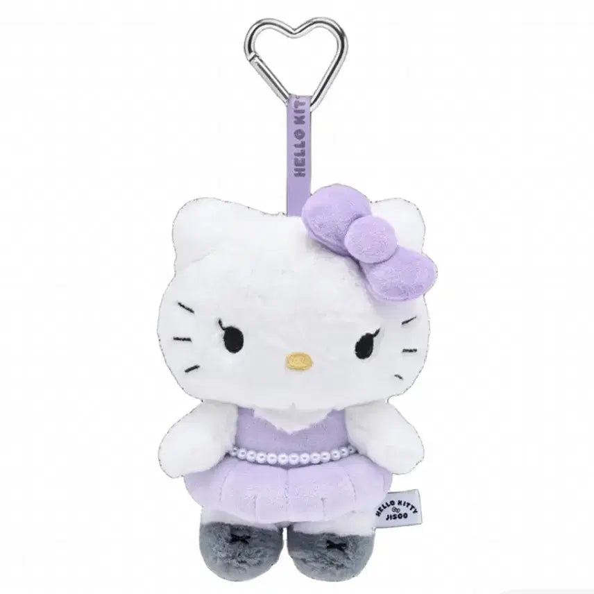 [BUNJANG] Hello Kitty x Jisoo Doll Keychain (Purple) / 헬로키티 x 지수 인형 키링 (퍼플)