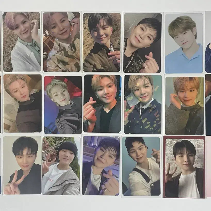 [BUNJANG] SEVENTEEN Woozi Photocard Bundle Set / 세븐틴 우지 포토카드 21장 일괄 양도