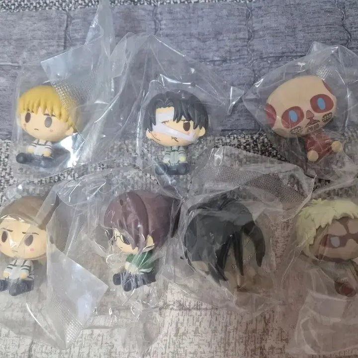 [BUNJANG] Attack on Titan Choco-Noco Bundle Set / 제일복권 진격의거인 초코노코 일괄