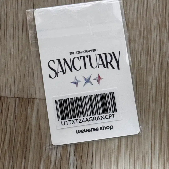 [BUNJANG] TXT Sanctuary Weverse POB Beomgyu Agungppang Photocard / 투바투 생츄어리 위버스특전 범규 아궁빵 포카