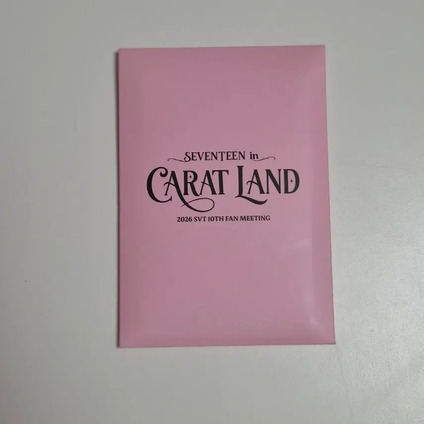 [SOLD OUT] 2026 세븐틴 캐럿랜드 캐럿존 포카 팜