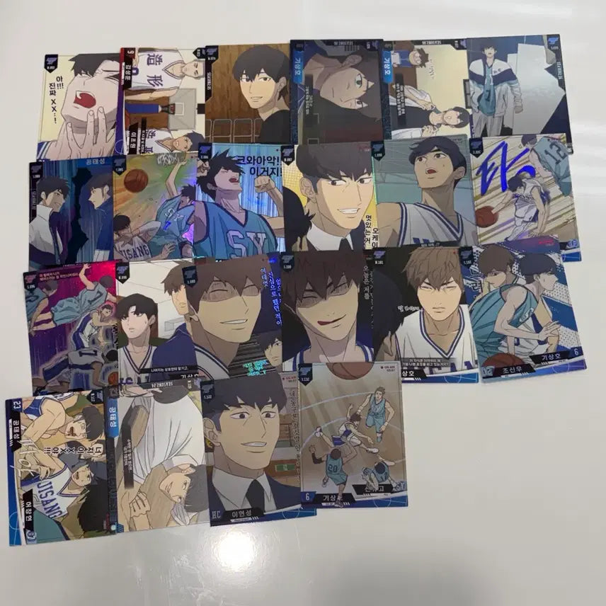 [BUNJANG] Garbage Time Collecting Cards 1st Quarter Highlight Bundle Set (Including Autographed Cards) / 가비지타임 갑타 콜렉팅카드 1쿼터 하이라이트 시그 포함 일괄 양도