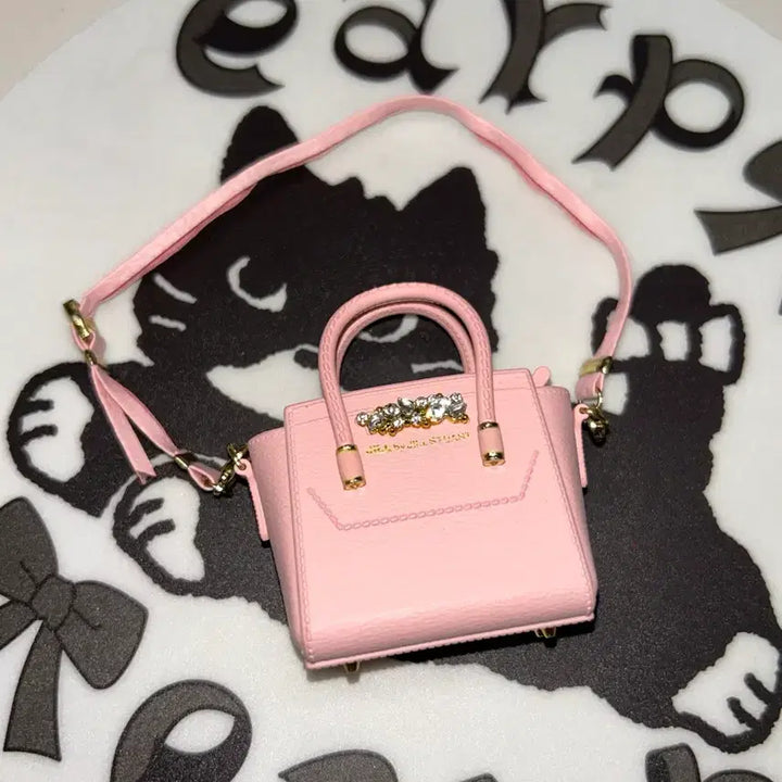 [BUNJANG] Jill Stuart Pink Tote Bag Gachapon Accessory Figure / (희귀) 질스튜어트 핑크 토트백 가챠 캡슐토이 판매 악세사리 피규어 가방