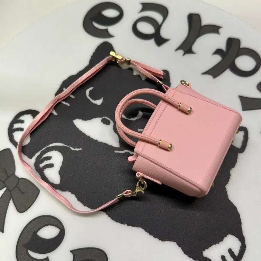 [BUNJANG] Jill Stuart Pink Tote Bag Gachapon Accessory Figure / (희귀) 질스튜어트 핑크 토트백 가챠 캡슐토이 판매 악세사리 피규어 가방