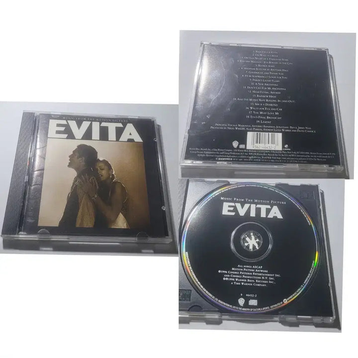 [BUNJANG] Evita Musical Film Soundtrack Album / [CD] 마돈나 madonna - 에비타 Evita OST 수입반