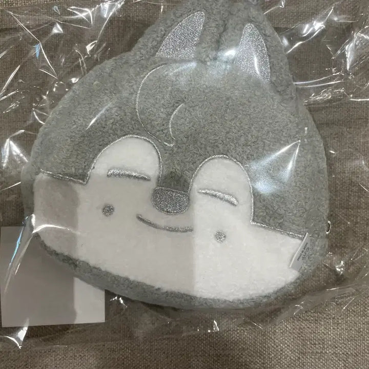 [BUNJANG] Stray Kids SKZOO Reversible Face Pouch Wolf Chan / 스키주 리버서블 페이스 파우치 울프찬 SKZOO