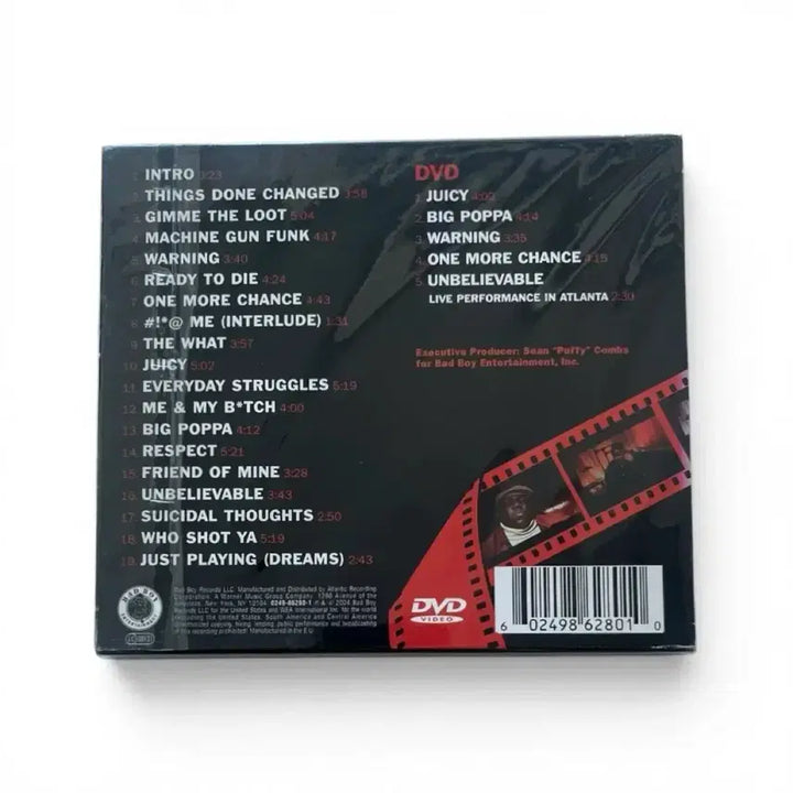 [BUNJANG] The Notorious B.I.G. Ready To Die Remaster CD &amp; DVD / Notorious B.I.G. - Ready To Die 리마스터 CD