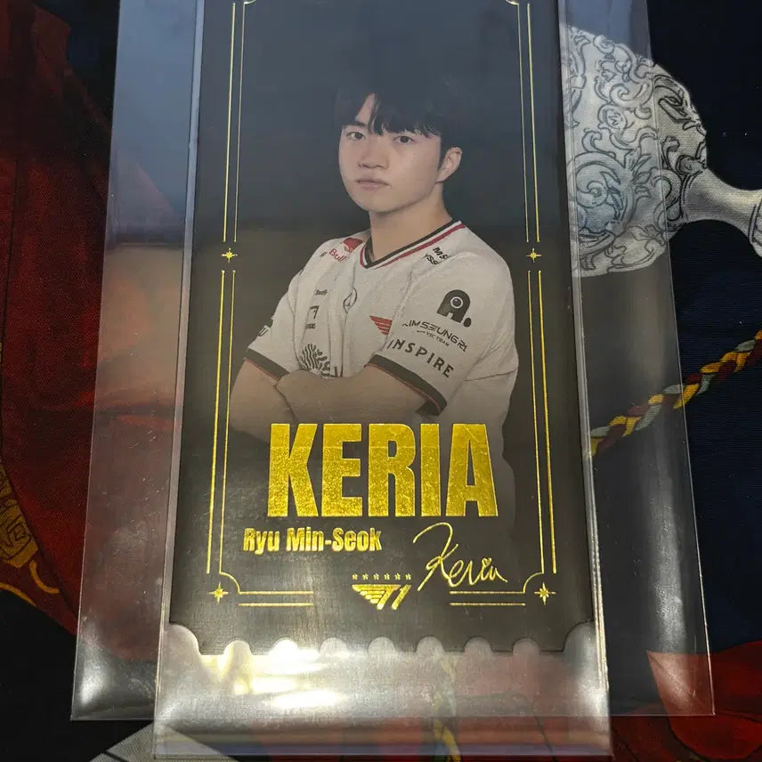 [BUNJANG] T1 Busan Beckam Gold Ticket - Keria / 티원 부산 베캠 금박 티켓 - 케리아