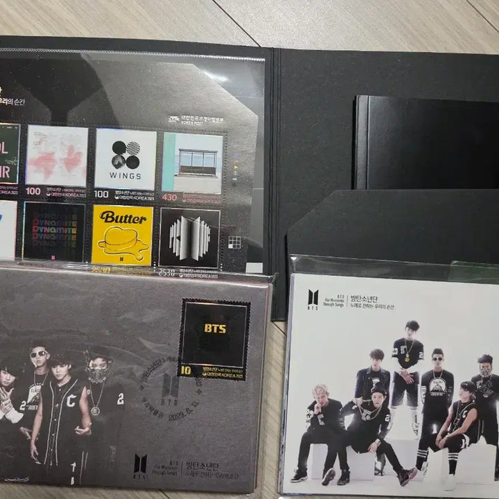 [BUNJANG] BTS 10th Anniversary Stamp Set / 방탄소년단 10주년 우표 편지봉투 엽서 새상품