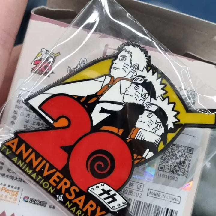 [BUNJANG] Naruto 20th Anniversary Chinese Limited KUJI Art Board &amp; Pin Badge Bundle Set / 나루토 20주년 중국 한정 쿠지 아트보드(색지), 핀뱃지 일괄 판매