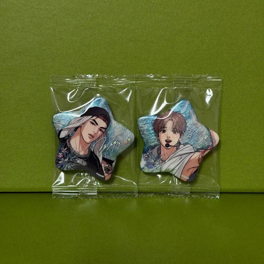 [BUNJANG] Sparkles Jinx 2 Types Badges / 스파클즈 징크스 뱃지 2종