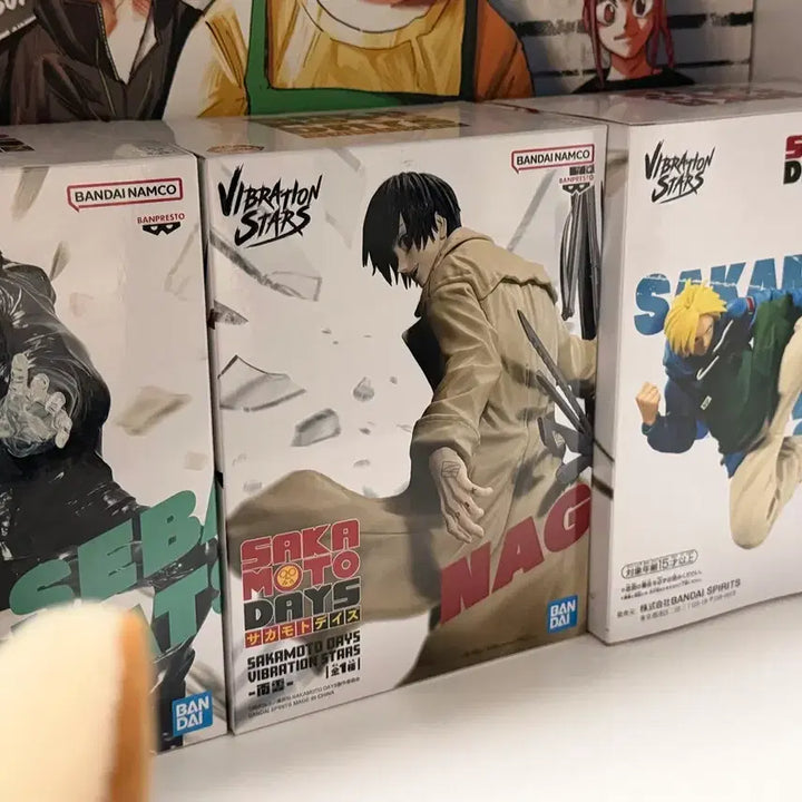 [BUNJANG] Sakamoto Days Vibration Stars Nagumo Shin Natsuki Bundle Set / 사카모토 데이즈 바이브레이션 스타즈 나구모 신 나츠키 일괄