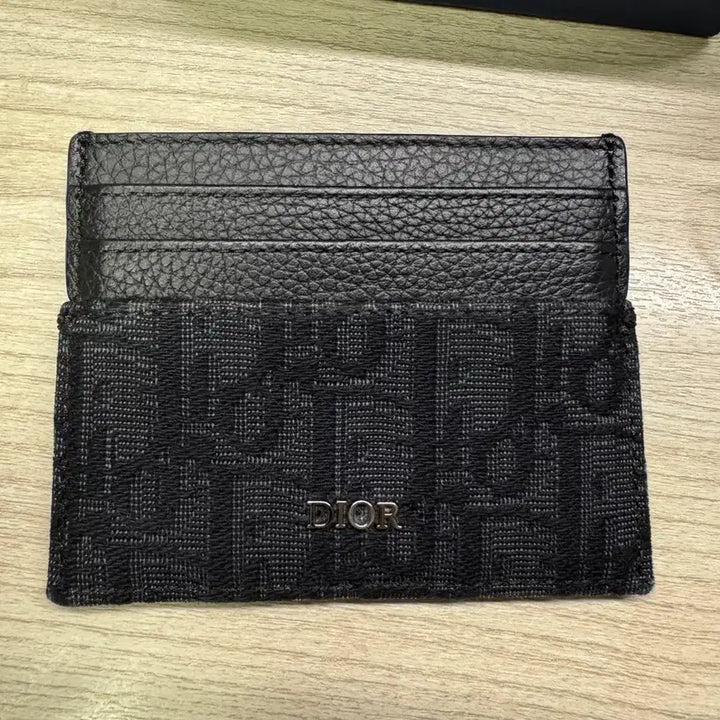 [SOLD OUT] 디올 오블리크 블랙 카드지갑