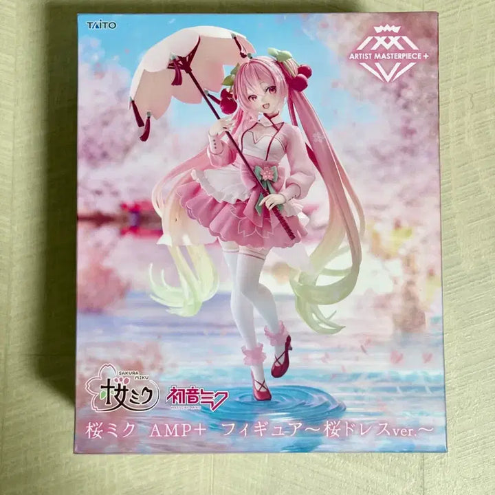 [BUNJANG] Taito Sakura Miku Cherry Blossom Miku Figure (Sealed) / 미개봉) 사쿠라 미쿠 벚꽃 미쿠 피규어 amp 타이토
