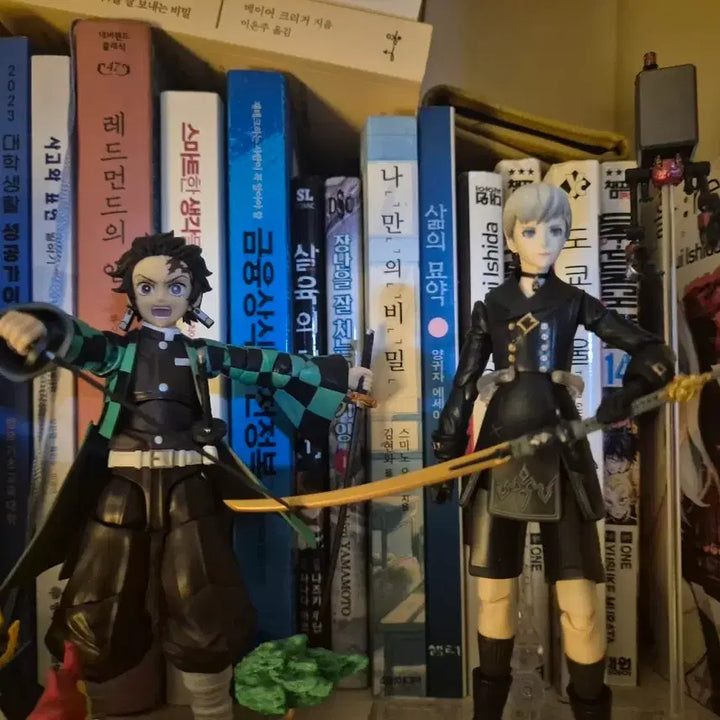 [BUNJANG] Bandai Tamashii Nations S.H.Figuarts Tanjiro Kamado / 9S Figure Set / shf 탄지로/9s
