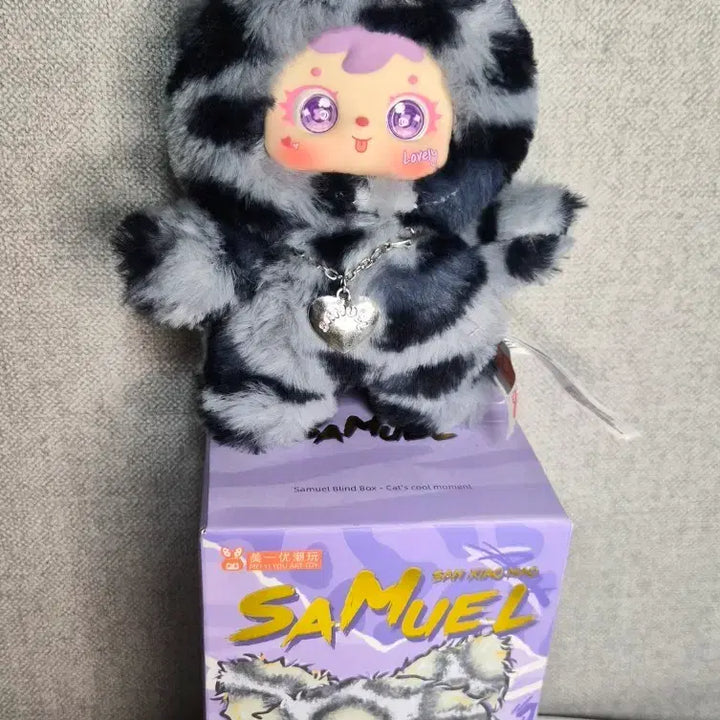 [BUNJANG] Samuel Hopi Cat (Blue) Plush Toy / 사무엘 호피캣(블루)