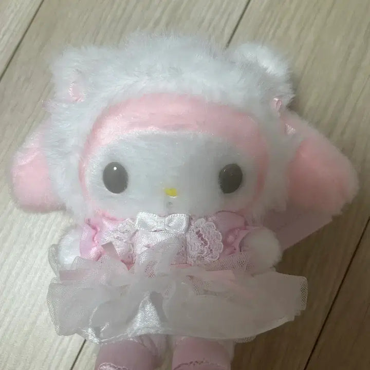 [BUNJANG] Sanrio My Melody Shirokuro Ballerina Mascot / 마이멜로디 시로네코 발레리나