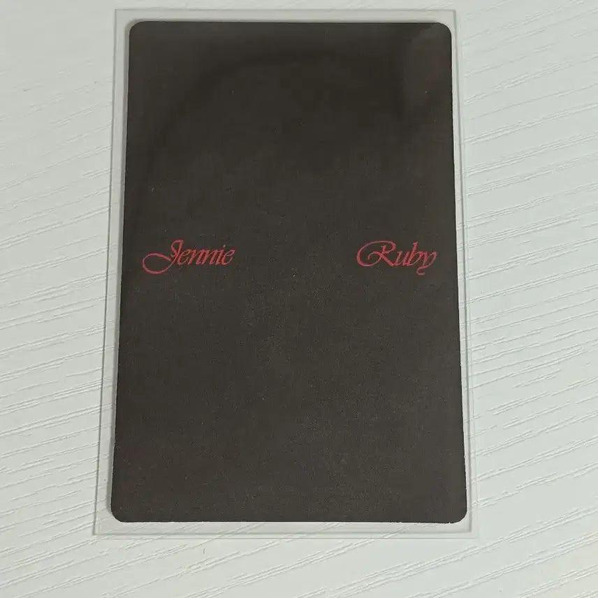 [BUNJANG] BLACKPINK Jennie Ruby (ZEN Ver.) Photocard / 블랙핑크 제니 루비 zen ver. 포카