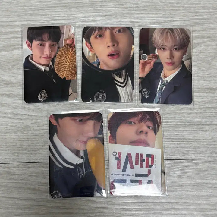 [SOLD OUT] [BUNJANG] NCT DREAM Show Concert Day 1 First Concert Exit Photocard Set / 앤더블 쇼콘 1일차 첫콘 퇴장포카 역조공 1세트 양도