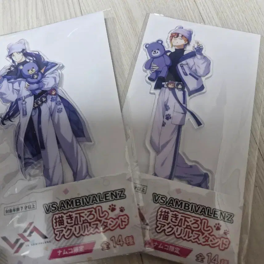 [BUNJANG] VS AMBIVALENZ Sakuya Rei Namco Limited Acrylic Stand Bundle Set / VS AMBIVALENZ 비바렌 아크릴 스탠드 남코 한정 일괄판매