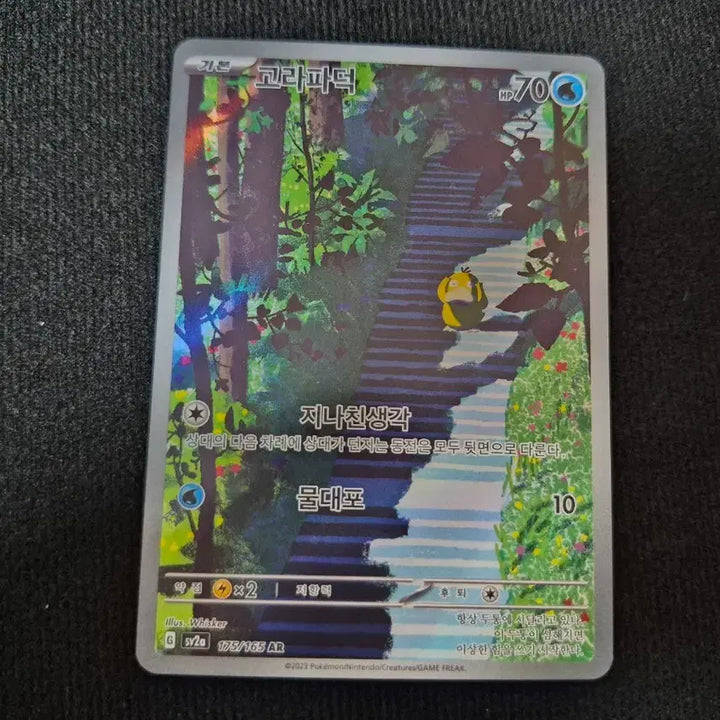 [SOLD OUT] 포켓몬 카드 고라파덕 앨범용 AR 175/165