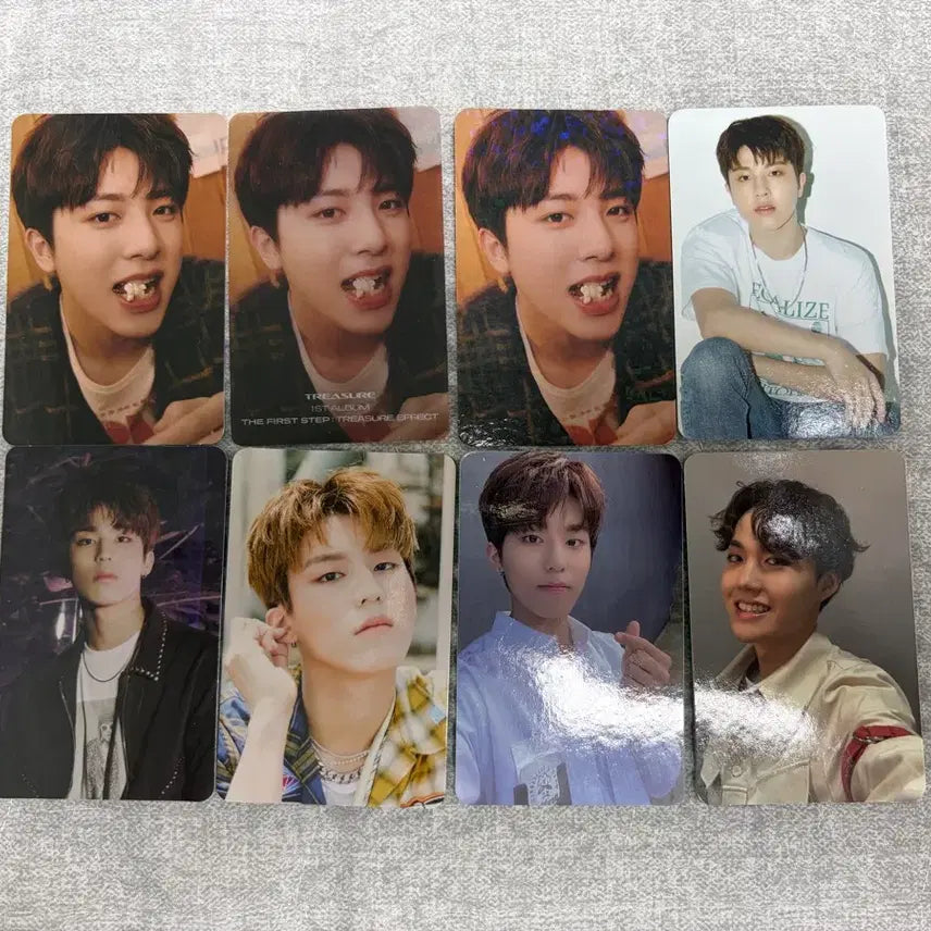 [BUNJANG] Treasure Photocard Bundle Set (Junkyu, Yoshi, Jaehyuk, Asahi, Doyoung, Haruto, Jeongwoo, Junghwan) / 트레저 포카 소정환 박정우 김도영