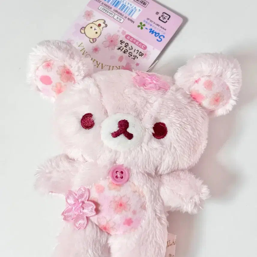 [BUNJANG] San-X Korilakkuma Sakura Mascot / 정품 산엑스 코리락쿠마 벚꽃 사쿠라 마스코트