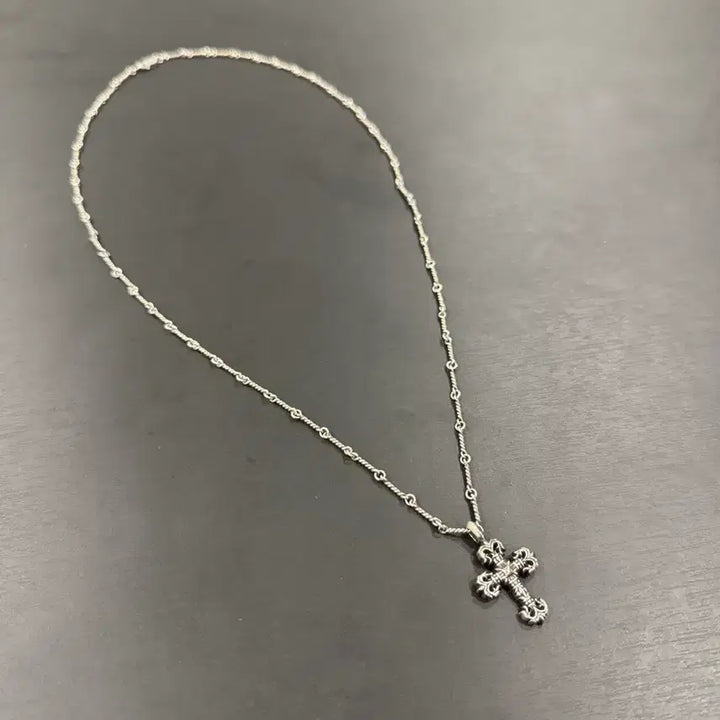 [BUNJANG] Chrome Hearts Twist Chain Silver 24-inch / 크롬하츠 트위스트 체인 실버 24인치 한스룸 자체