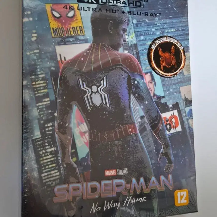 [BUNJANG] Spider-Man: No Way Home 4K Blu-ray A2 Full Slip Steelbook Limited Edition (Sealed) / 미개봉) 스파이더맨 노웨이홈 4k 블루레이 A2 풀슬립 스틸북 한정판