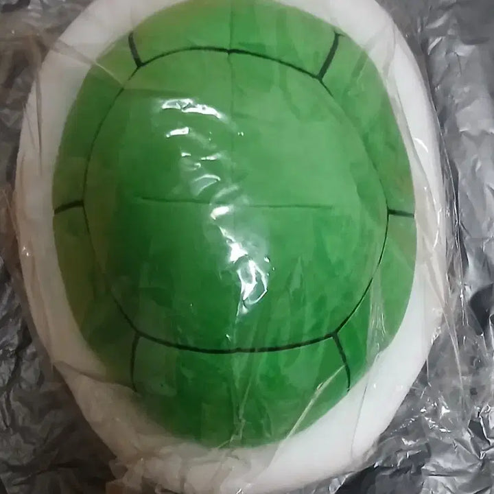 [BUNJANG] Nintendo Super Mario Green Shell Item Cushion (Sealed) / 슈퍼마리오 닌텐도 아이템쿠션 초록등껍질 (미개봉)