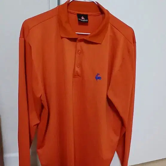 [SOLD OUT] 르꼬끄 스포르티브 오렌지 폴로 긴팔. 100