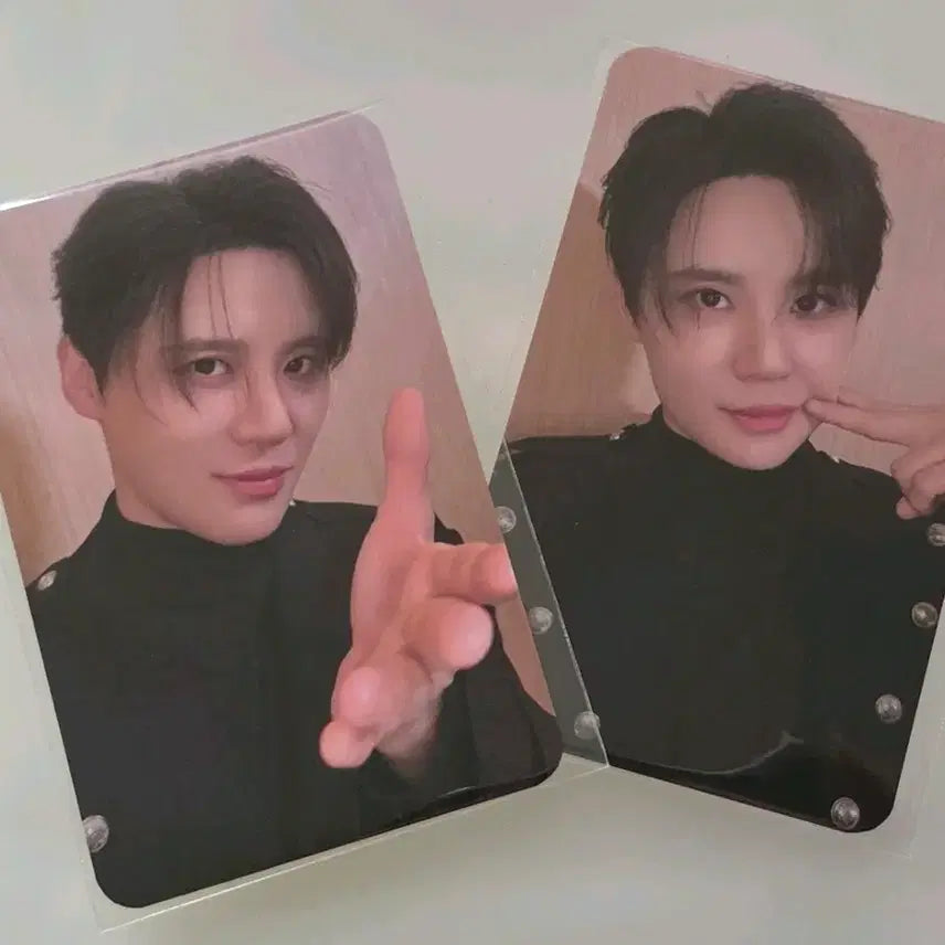 [BUNJANG] Kim Junsu XIA Gravity YES24 Fansign Lucky Draw Photocard Set / 김준수 XIA 그래비티 예스24 영통 팬싸 포카 2매 (중복 X)