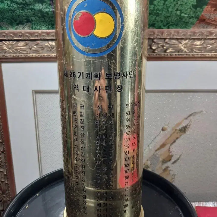 [BUNJANG] 26th Mechanized Infantry Division All Past Division Commanders Commemorative Trophy / 제26기계화보병사단 역대사단장 기념 트로피