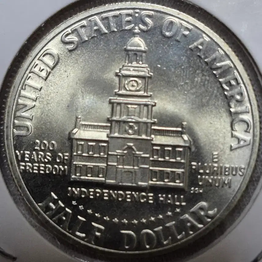 [BUNJANG] 1776-1976 Kennedy 40% Silver Half Dollar Uncirculated Proof Coin / 1776-1976년S 케네디 기념 은화40%(완전미사용)  프루프