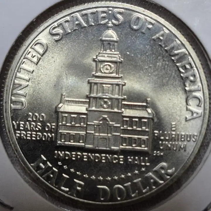 [BUNJANG] 1776-1976 Kennedy 40% Silver Half Dollar Uncirculated Proof Coin / 1776-1976년S 케네디 기념 은화40%(완전미사용)  프루프