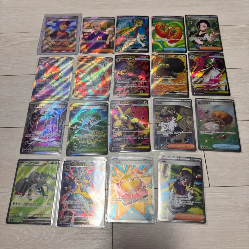 [BUNJANG] Pokemon Card SR Set (19 cards) / 포켓몬카드 SR 총 19장 일괄 102,500원
