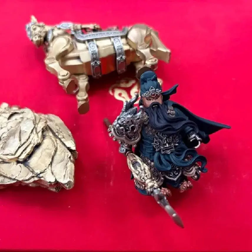 [BUNJANG] Metal Custom Guan Yu Figure / 탁장 관우 금속 커스텀 피규어