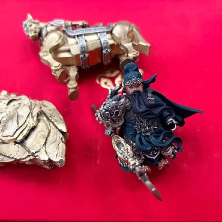 [BUNJANG] Metal Custom Guan Yu Figure / 탁장 관우 금속 커스텀 피규어