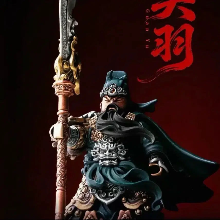 [BUNJANG] Metal Custom Guan Yu Figure / 탁장 관우 금속 커스텀 피규어
